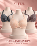 FLORAL PATTERN BRA